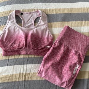 Gymshark original ombré set